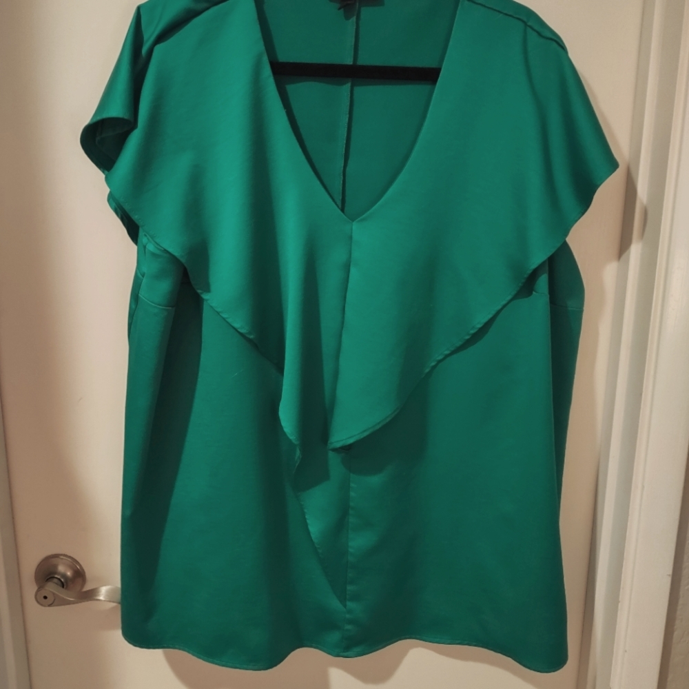 Kelly green blouse